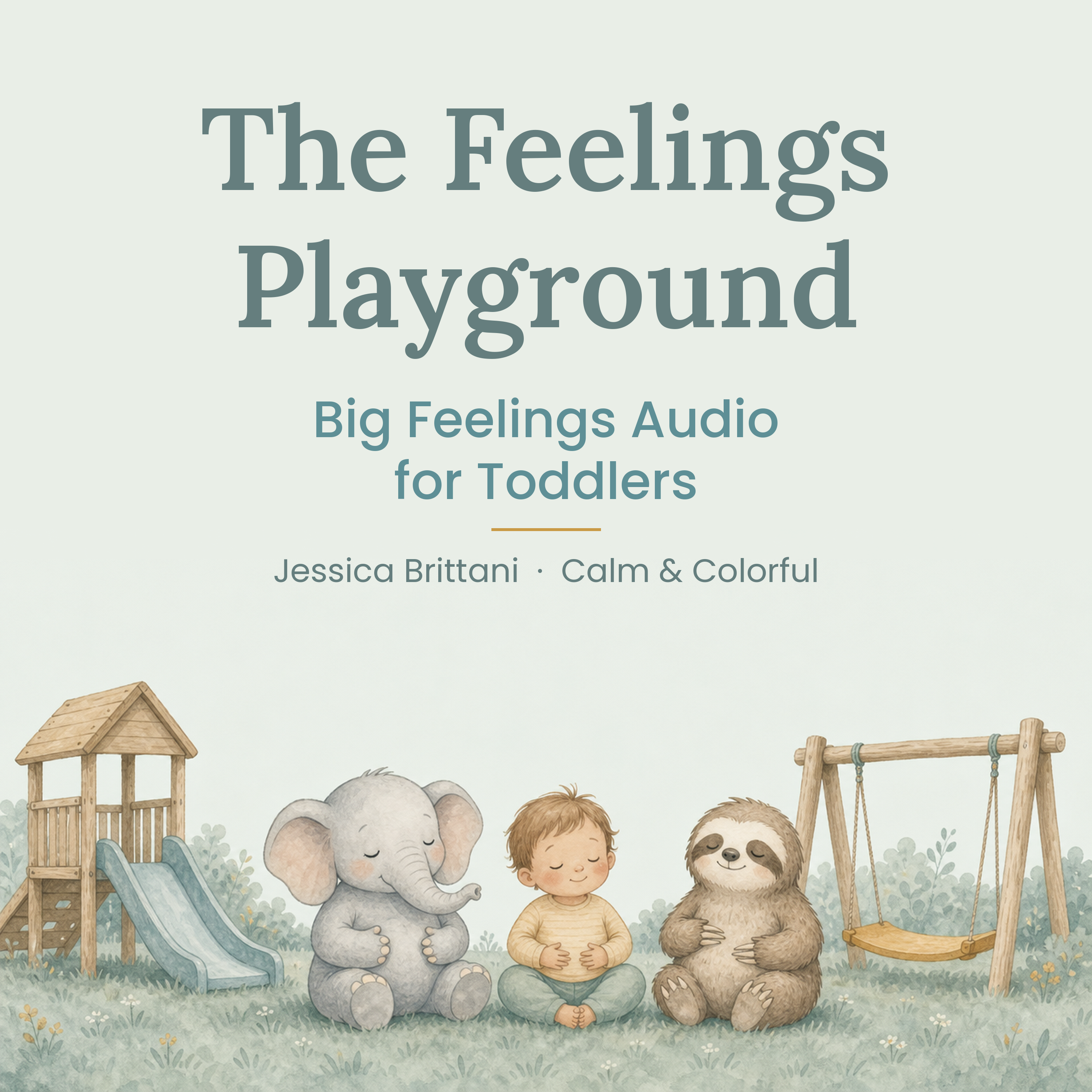 Teaching toddlers about feelings made playful. Character-led audio that builds emotional regulation for toddlers and preschoolers, ages 2 to 5.