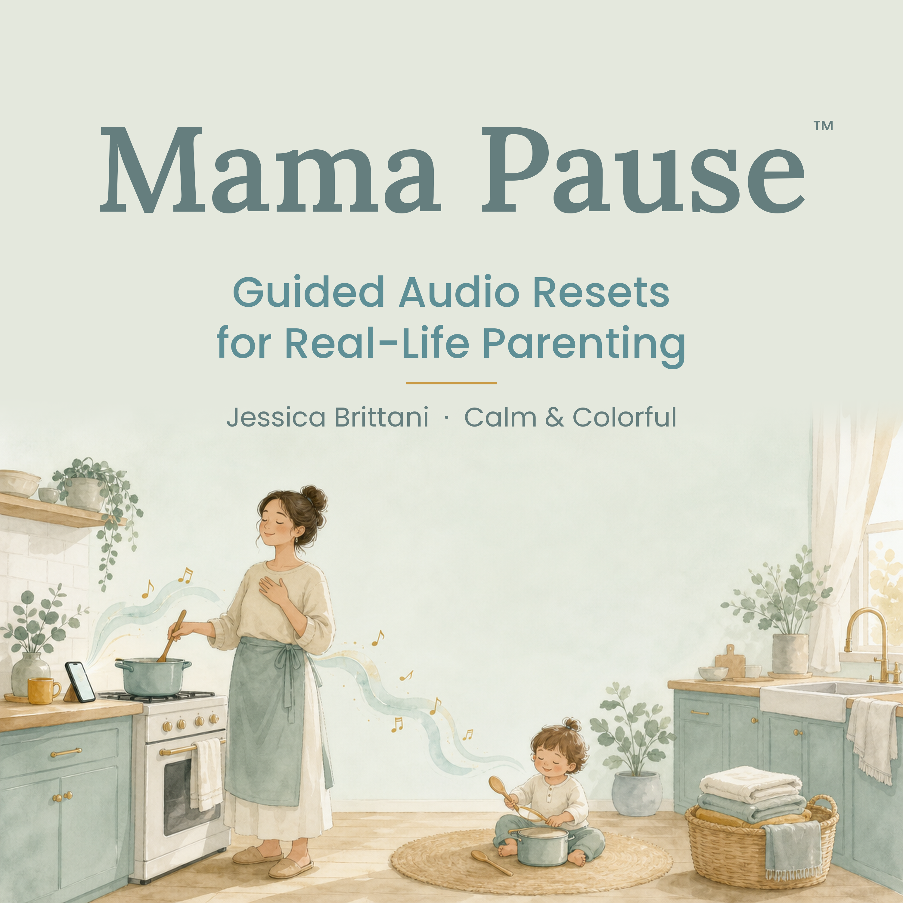 Meditation for moms who want to stay calm in the moment. Guided audio resets under two minutes, for mom rage, burnout and busy days.